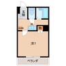 エイトマンション 1Kの間取り