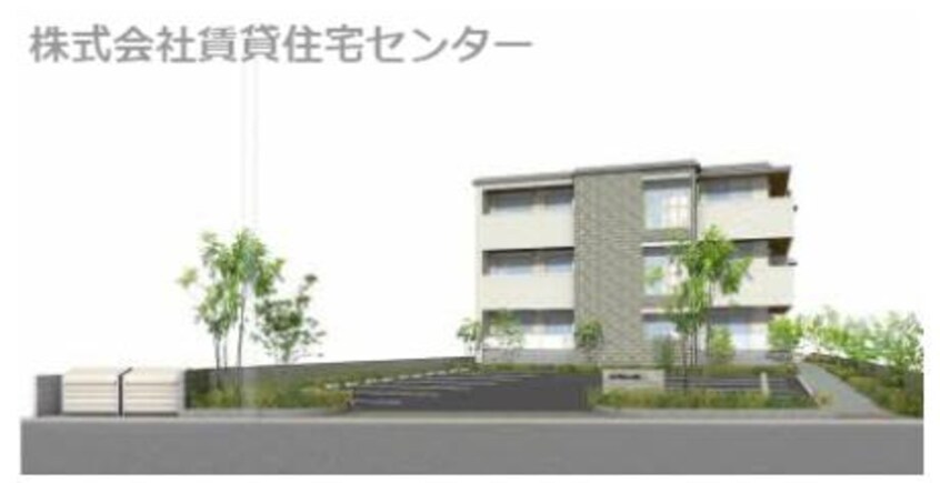 完成予想図　建築中 阪和線・羽衣線/和歌山駅 徒歩13分 2階 1年未満