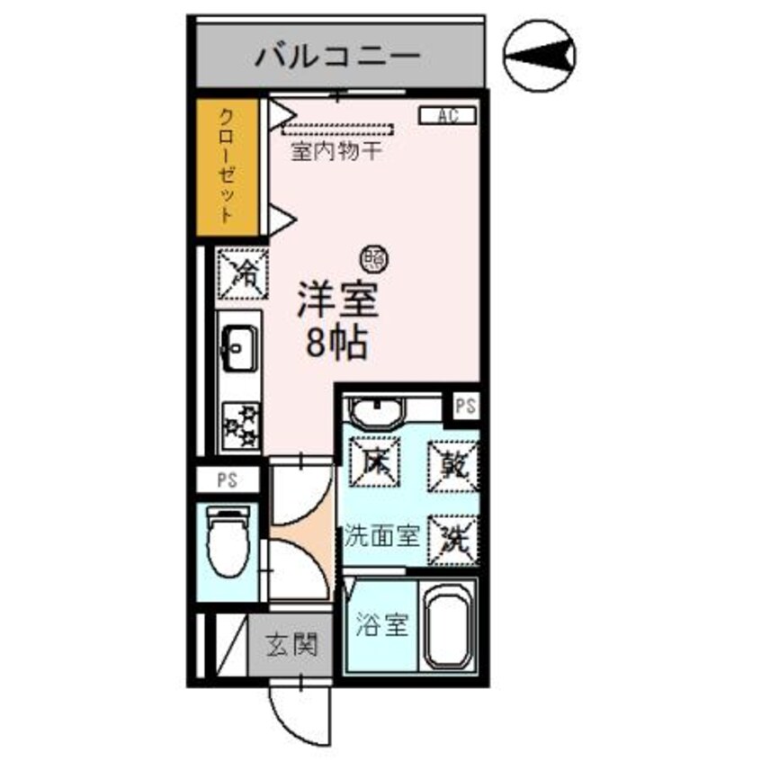 間取図 きのくに線・紀勢本線/和歌山市駅 徒歩4分 1階 1年未満