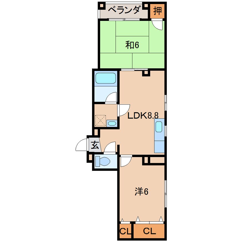 間取図 シャングリラ