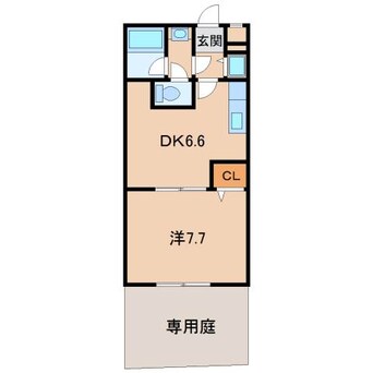 間取図 きのくに線・紀勢本線/紀三井寺駅 徒歩15分 1階 築16年