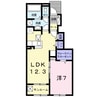 和歌山線/下井阪駅 徒歩13分 1階 築4年 1LDKの間取り