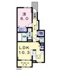 和歌山線/下井阪駅 徒歩14分 1階 築4年 1LDKの間取り