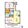 南海加太線/東松江駅 徒歩11分 1階 築14年 2DKの間取り