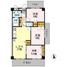 南海本線/紀ノ川駅 徒歩18分 3階 築25年 3LDKの間取り