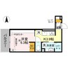 D-Luce寄合町 1Kの間取り
