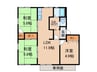 南海本線/和歌山市駅 バス:15分:停歩5分 1階 築34年 3LDKの間取り