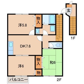 間取図 ラルゴ・アイ