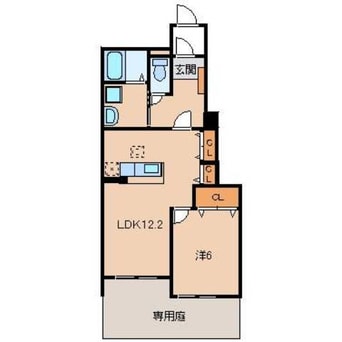 間取図 和歌山線/打田駅 徒歩26分 1階 築19年