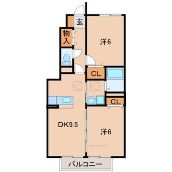 間取図 和歌山電鉄貴志川線/神前駅 徒歩13分 1階 築13年