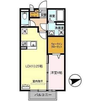 間取図 阪和線・羽衣線/紀伊中ノ島駅 徒歩28分 1階 築14年