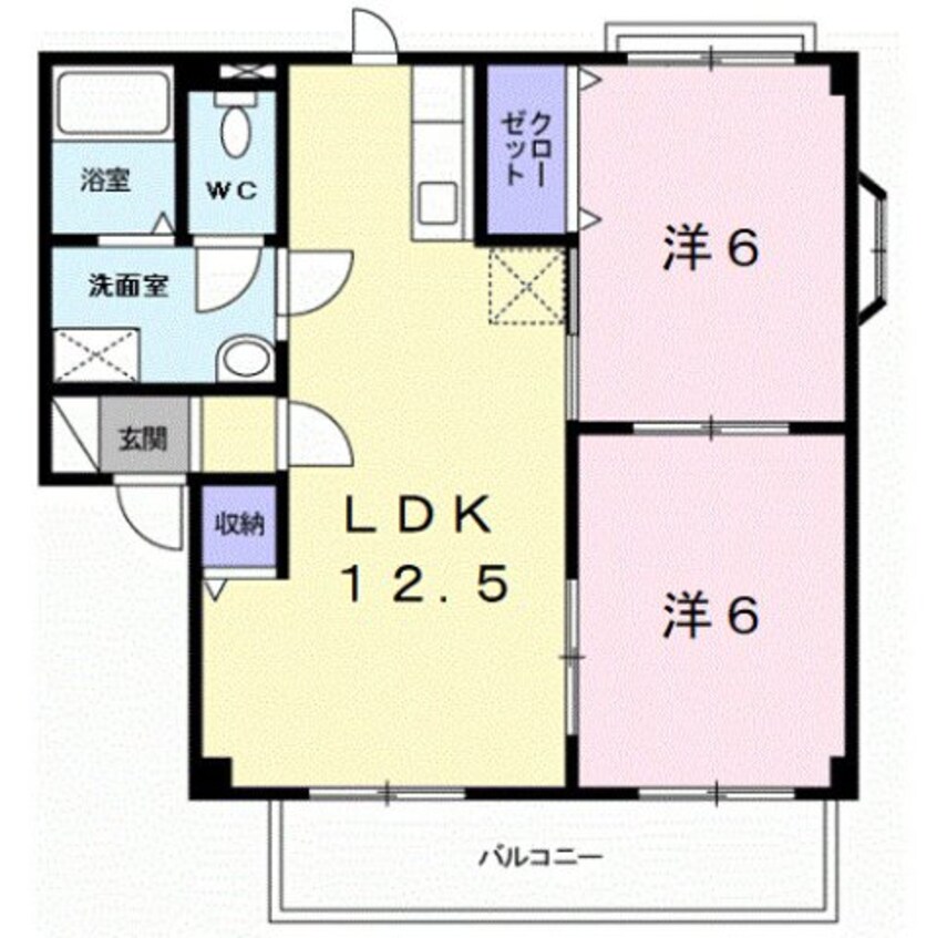 間取図 南海加太線/紀ノ川駅 徒歩12分 1階 築29年