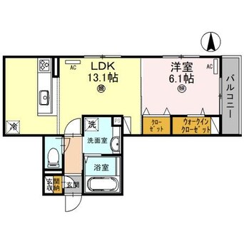 間取図 南海本線/和歌山市駅 徒歩19分 2階 築2年