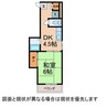 弐番館 1DKの間取り