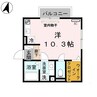 阪和線・羽衣線/和歌山駅 徒歩12分 2階 築19年 1Rの間取り