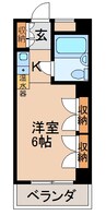 ライズワン和歌山St 1Rの間取り
