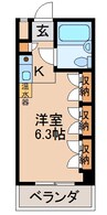ライズワン和歌山St 1Rの間取り