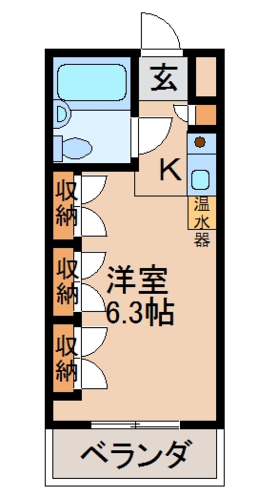 間取図 ライズワン和歌山St