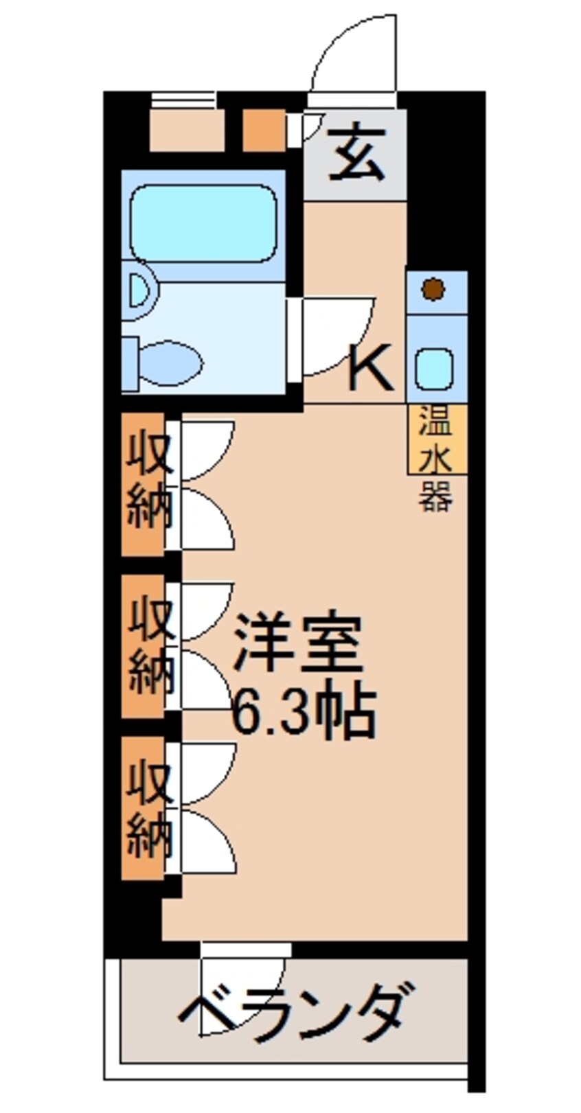 間取図 ライズワン和歌山St