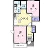 和歌山線/打田駅 バス:7分:停歩1分 1階 築20年 2DKの間取り