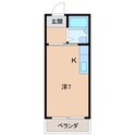 メゾンベル鷺ノ森の間取図