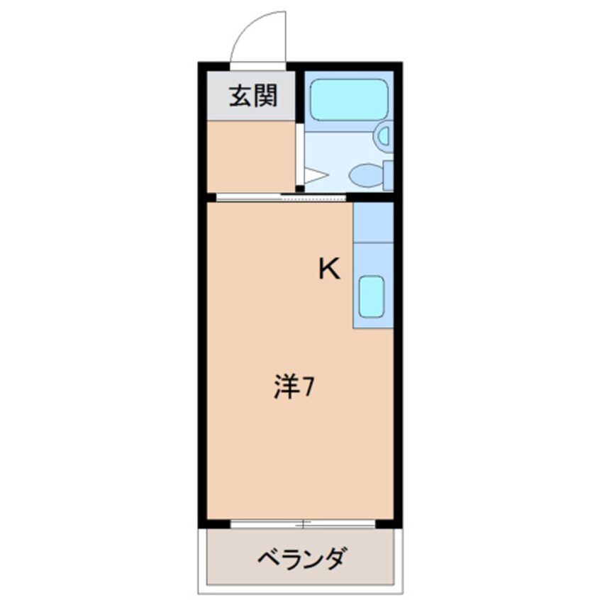 間取図 メゾンベル鷺ノ森