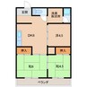 オリエント砂山 3DKの間取り