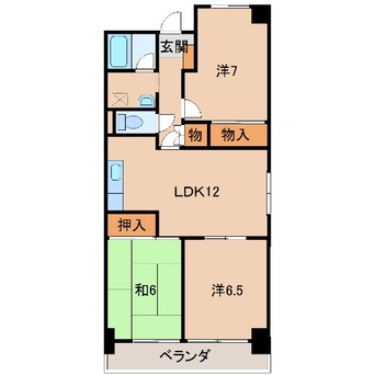 間取図 プレミール石川