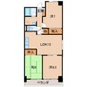 プレミール石川 3LDKの間取り