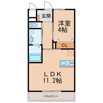 間取図 きのくに線・紀勢本線/宮前駅 徒歩5分 1階 築7年