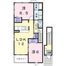 きのくに線・紀勢本線/海南駅 徒歩16分 2階 築19年 2LDKの間取り