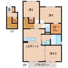 グレイス堀川 3LDKの間取り