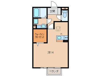 間取図 きのくに線・紀勢本線/紀三井寺駅 徒歩15分 1階 築19年