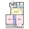 パインツリー 2DKの間取り