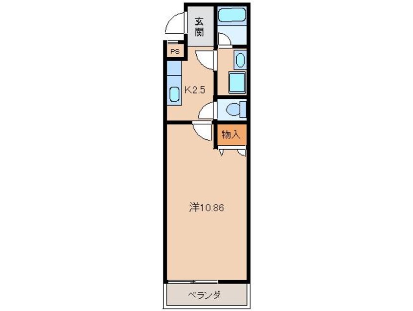 間取図 南海本線/和歌山市駅 バス13分堀止下車:停歩8分 2階 築18年