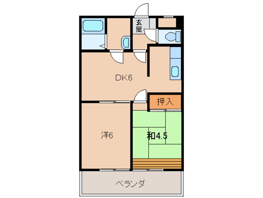 間取図 VIA SACRA関戸