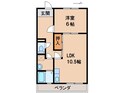 コーポラス千舟の間取図