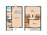 La Ferio紀三井寺 2LDKの間取り