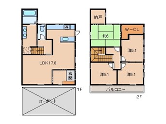 間取図 一戸建１２９３８