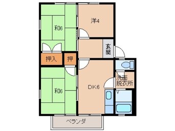 間取図 ディアス片男波