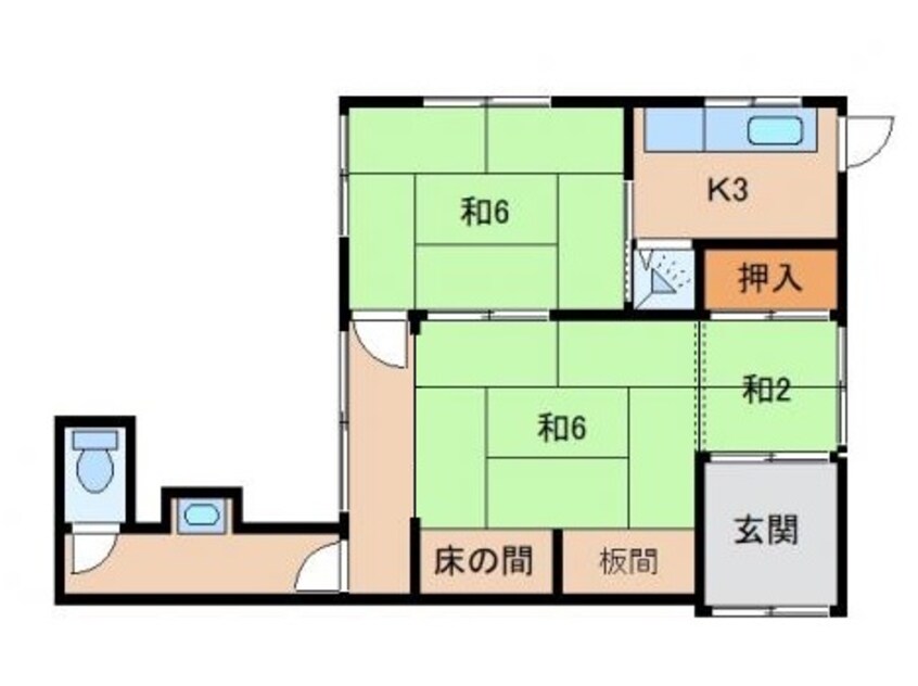 間取図 一戸建１２９８７