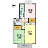 セジュールたつみ 2DKの間取り