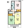 セジュールたつみ 2DKの間取り