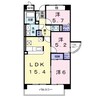 きのくに線・紀勢本線/紀三井寺駅 徒歩15分 3階 築20年 3LDKの間取り