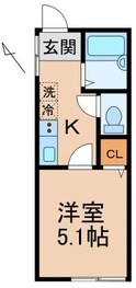 TJ初島A棟の間取図