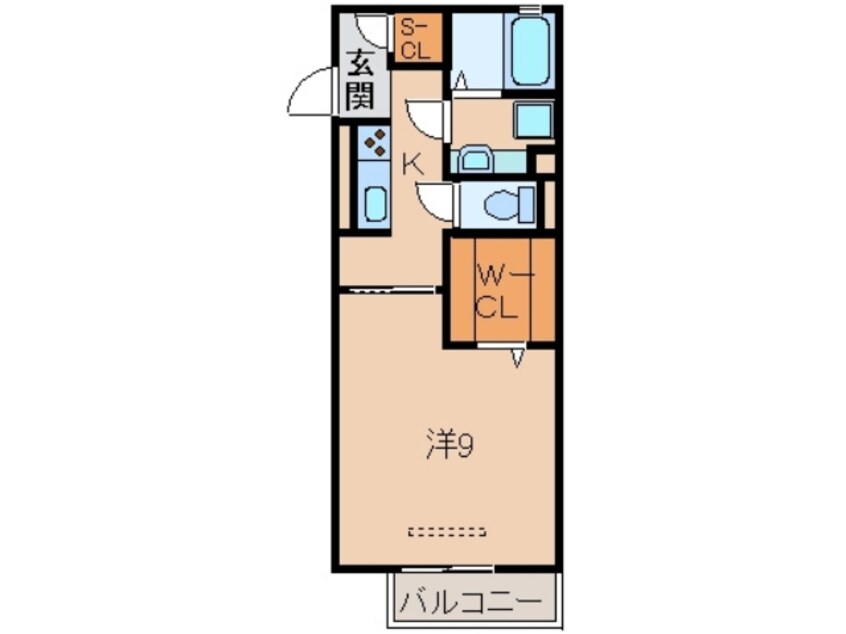 間取図 D-room東高松Ⅱ