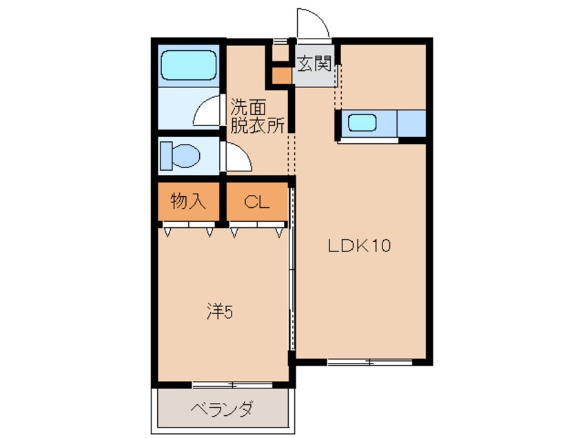 間取図 トゥインクルテラス