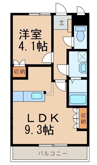 間取図 カトル・カール