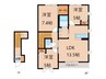 シャーメゾン紀水Ⅲ 3LDKの間取り