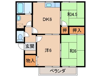 間取図 セジュールアキバ